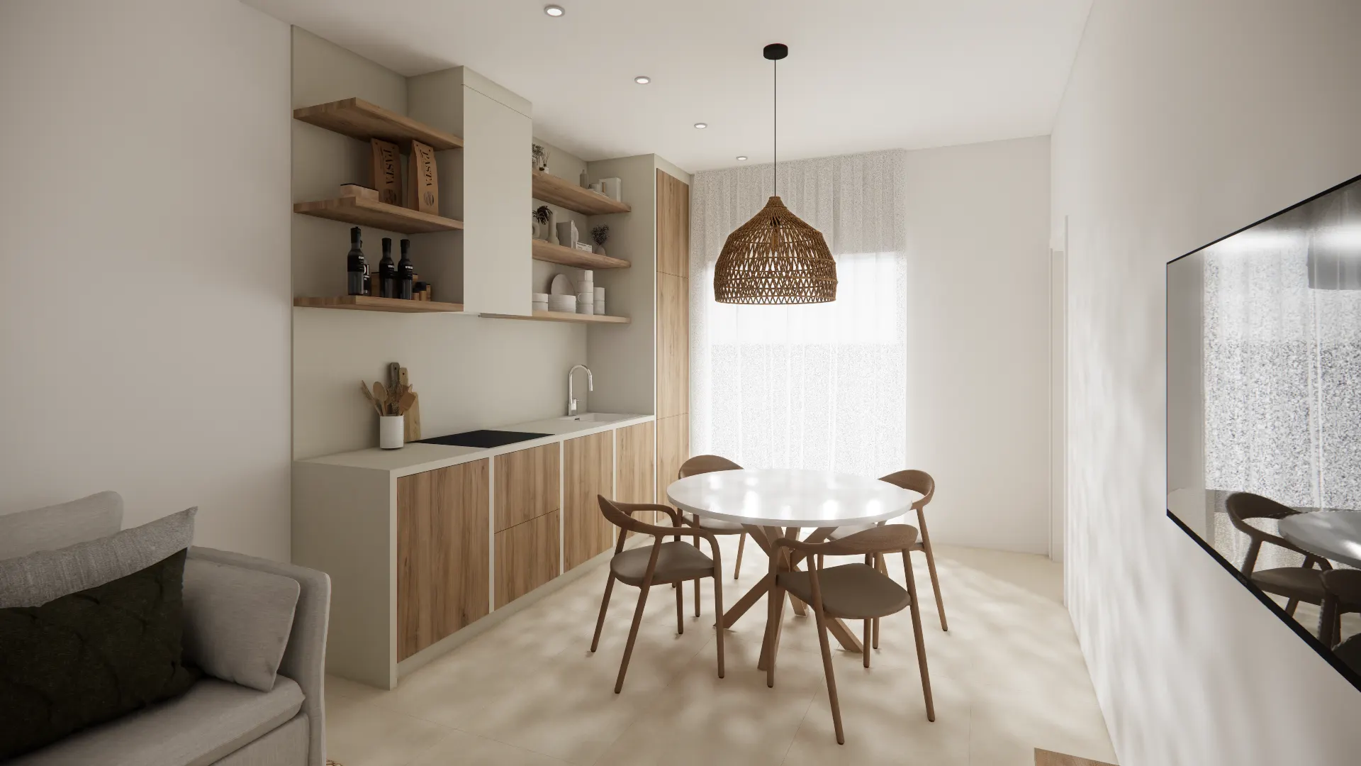 Type 02: Living and dining area