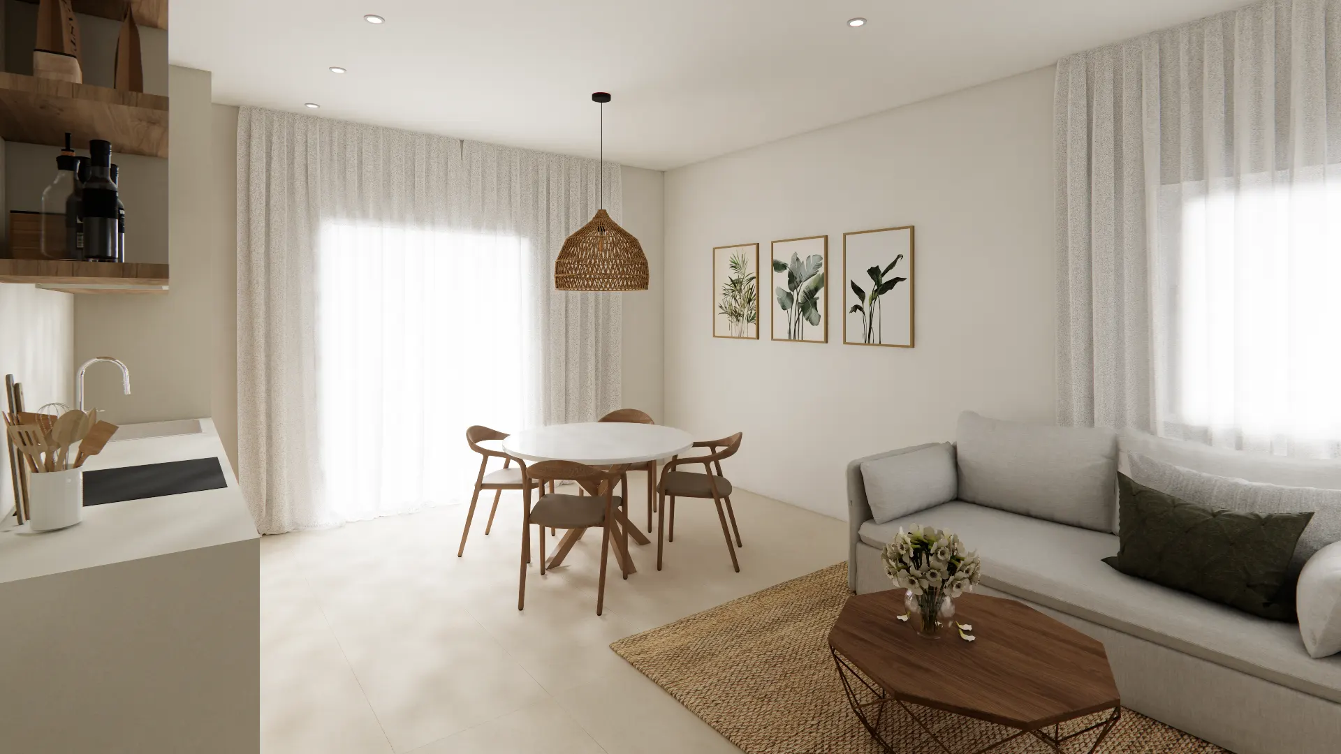 Type 03: Living and dining area
