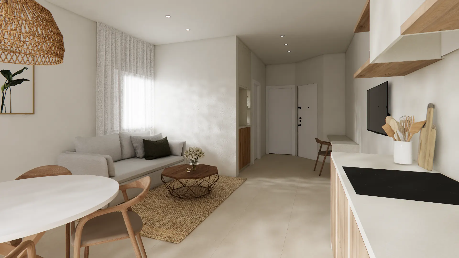 Type 03: Sofa and living area