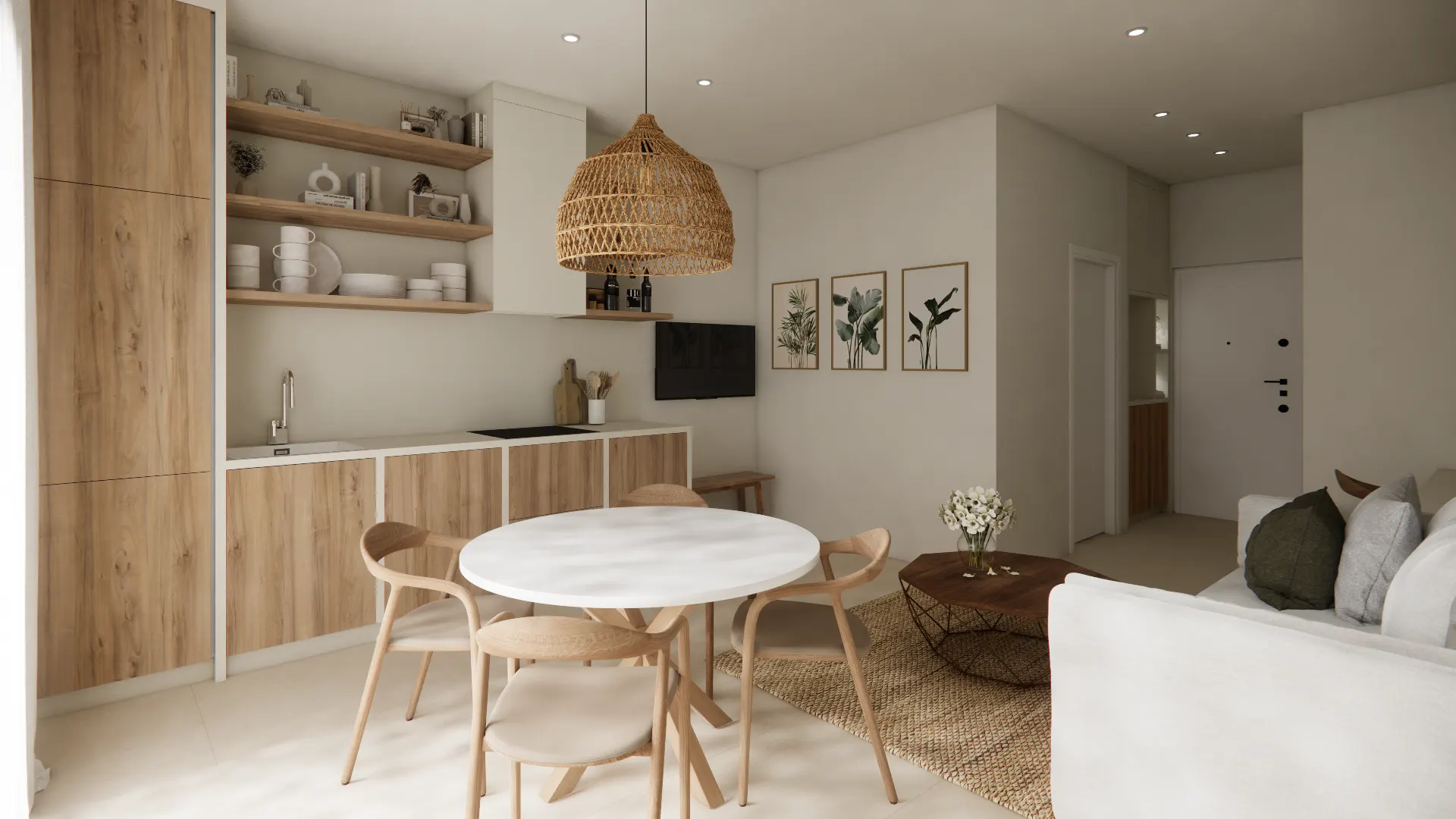 Type 04: Living and dining area